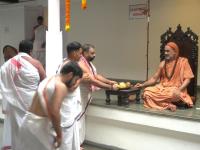 HH Swamiji Jalabhisheka at Samadhi Math and UMD, Mangaluru (29 June 2025.) Pictures Courtesy Shri Ganesh Damble